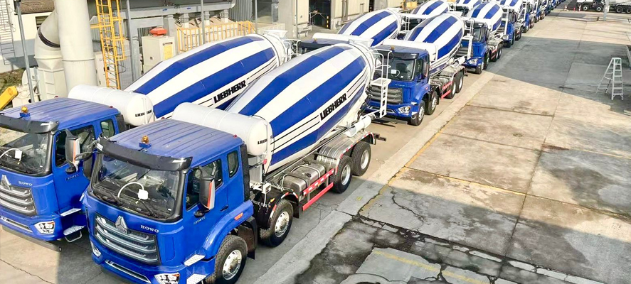 New truck mixers join our fleet